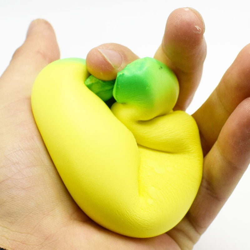 Anti-stress Banana | Banana Toys | Squeeze Toy - Anti-stress Squishy