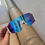 1/2pcs Cycling Sunglasses Women UV400 Sandproof Eye Protector Sun