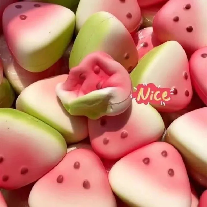 Squishy Watermelon Fidget Toy Anti-Stress Slow Rising Fruit Pinch