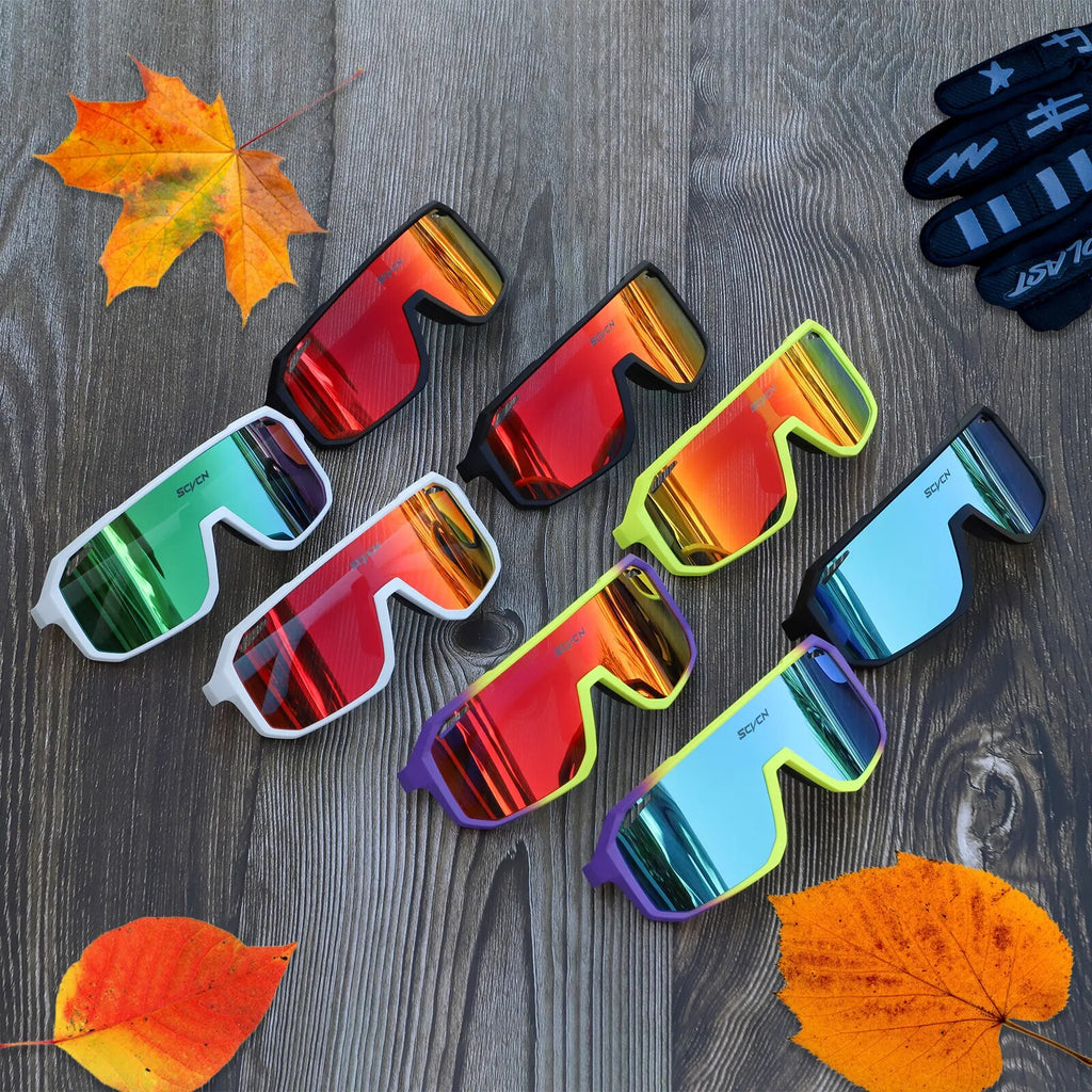 SCVCN Men bicycle Cycling Sunglasses Woman MTB road bike Driving