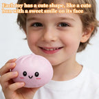 Colorful Dumpling Squishy Stress Relief Balls with Steamer Reusable