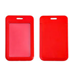 1 Pcs Sliding ID Badge Holder with Clear Window,ID Card Protector for