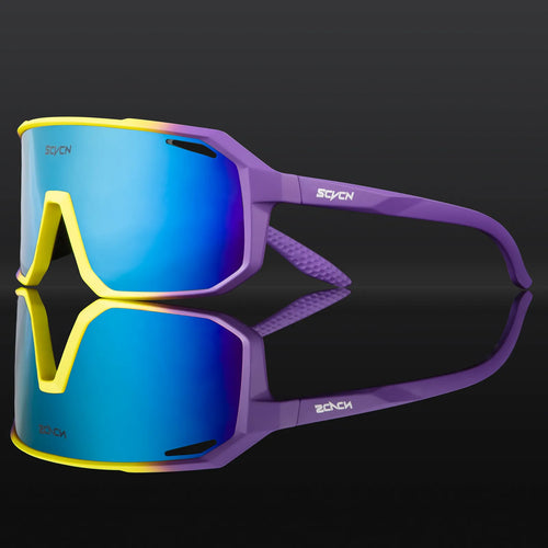 SCVCN Men bicycle Cycling Sunglasses Woman MTB road bike Driving