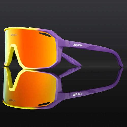 SCVCN Men bicycle Cycling Sunglasses Woman MTB road bike Driving