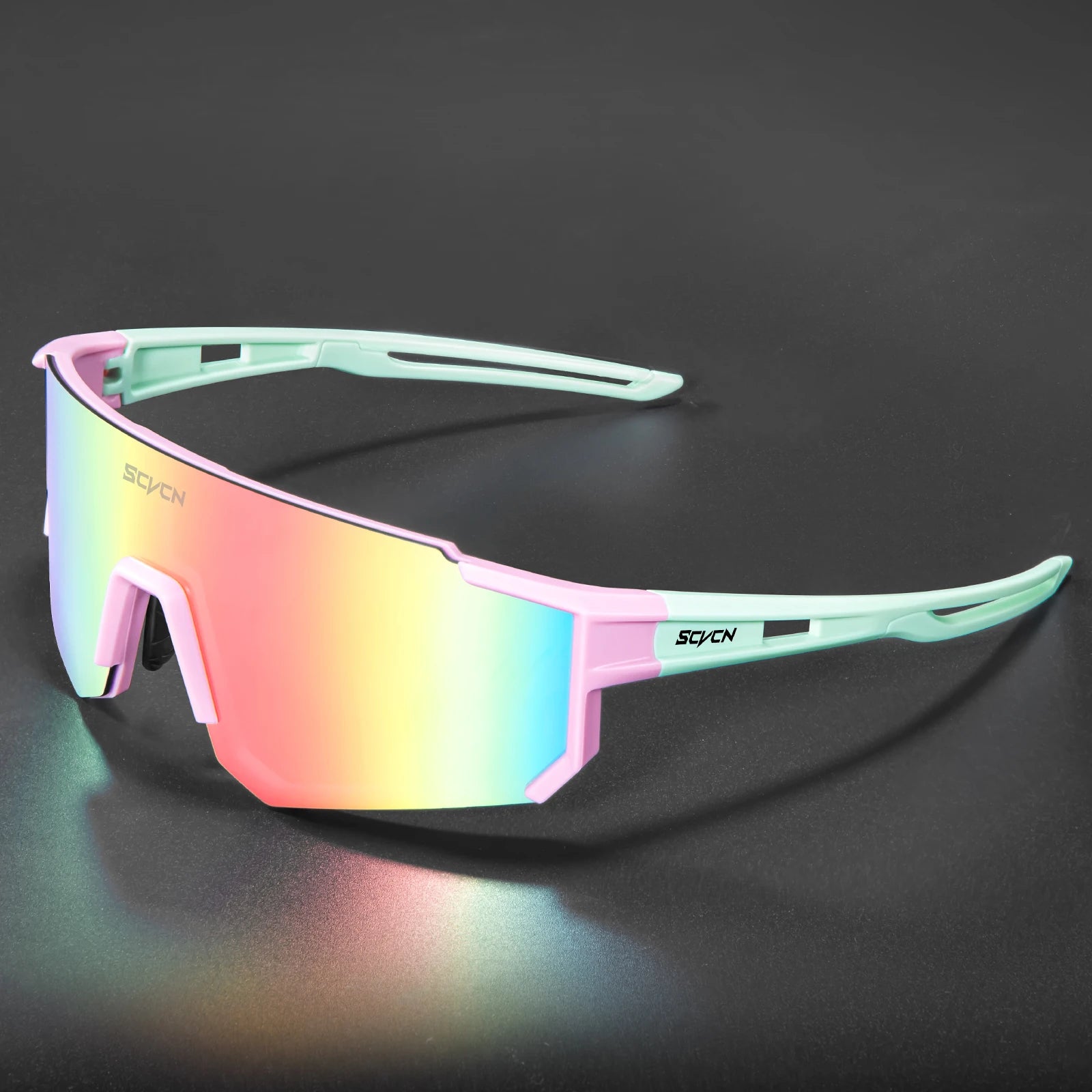 SCVCN New Outdoor Cycling Sunglasses Men Women MTB Driving Bike